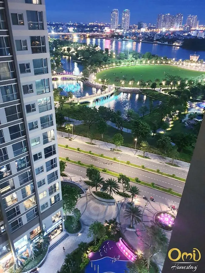 Apartment Omi Homestay - Vinhomes Central Park Ho Chi Minh City