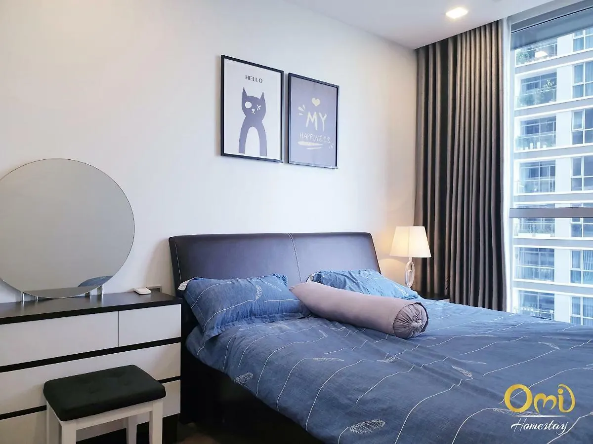 Omi Homestay - Vinhomes Central Park Ho Chi Minh City Apartment