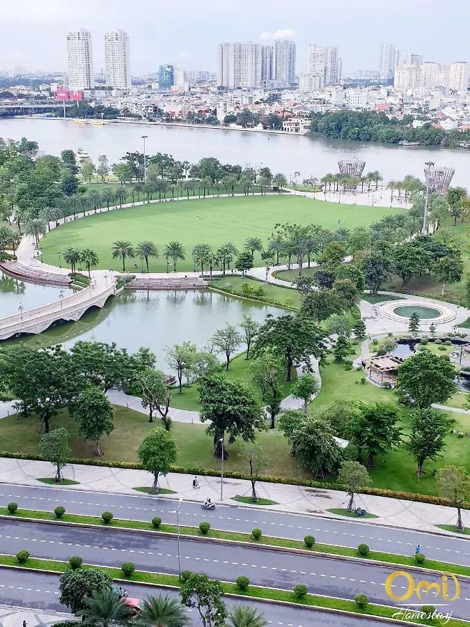 Omi Homestay - Vinhomes Central Park Ho Chi Minh City Apartment