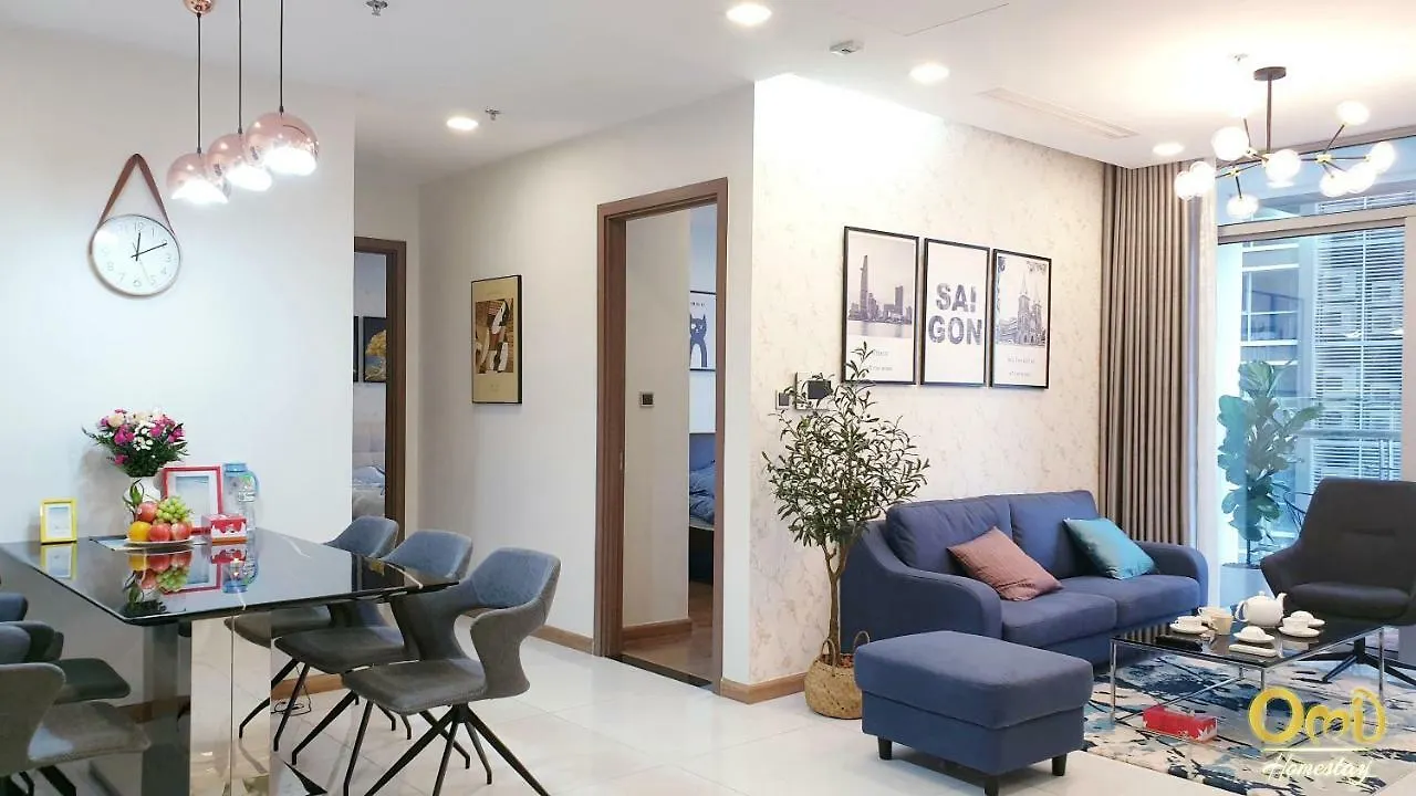 Apartment Omi Homestay - Vinhomes Central Park Ho Chi Minh City Vietnam
