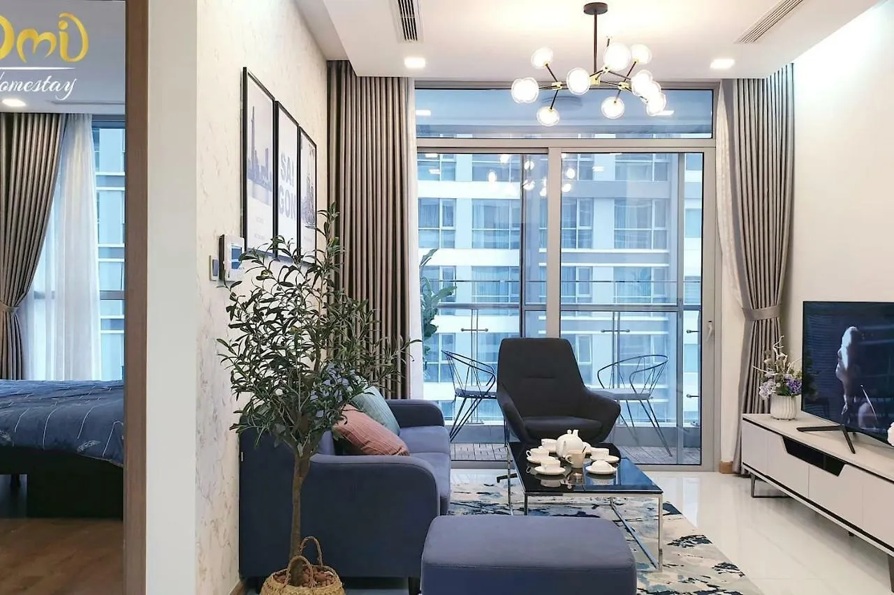 Apartment Omi Homestay - Vinhomes Central Park Ho Chi Minh City