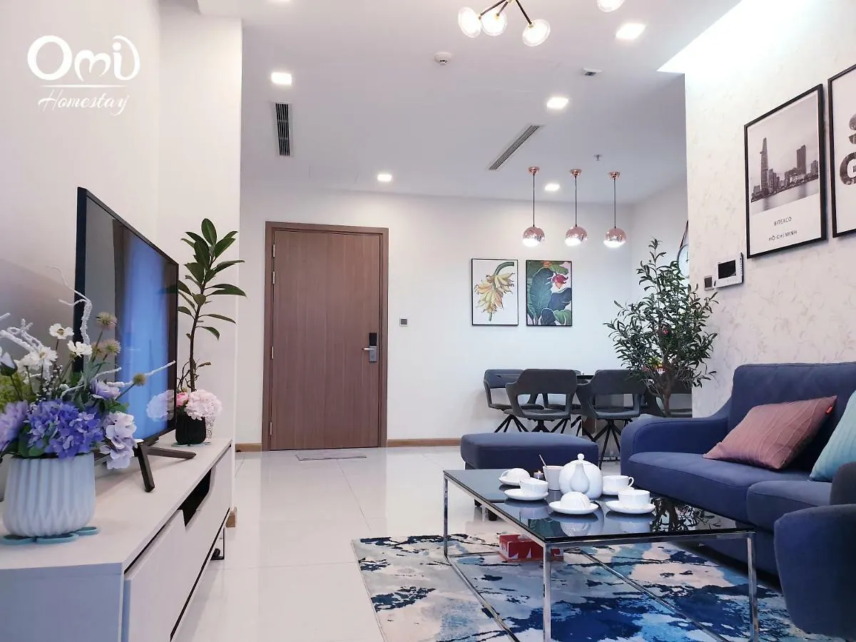 Apartment Omi Homestay - Vinhomes Central Park Ho Chi Minh City