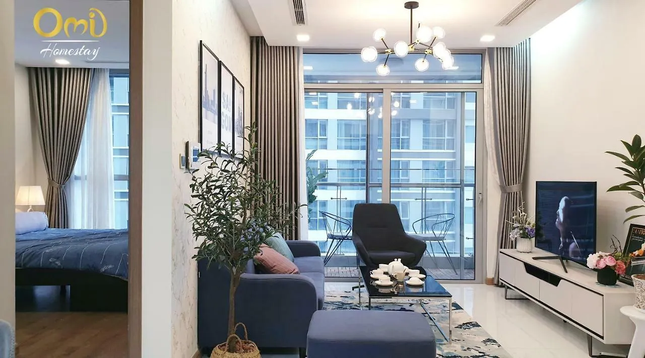 Apartment Omi Homestay - Vinhomes Central Park Ho Chi Minh City